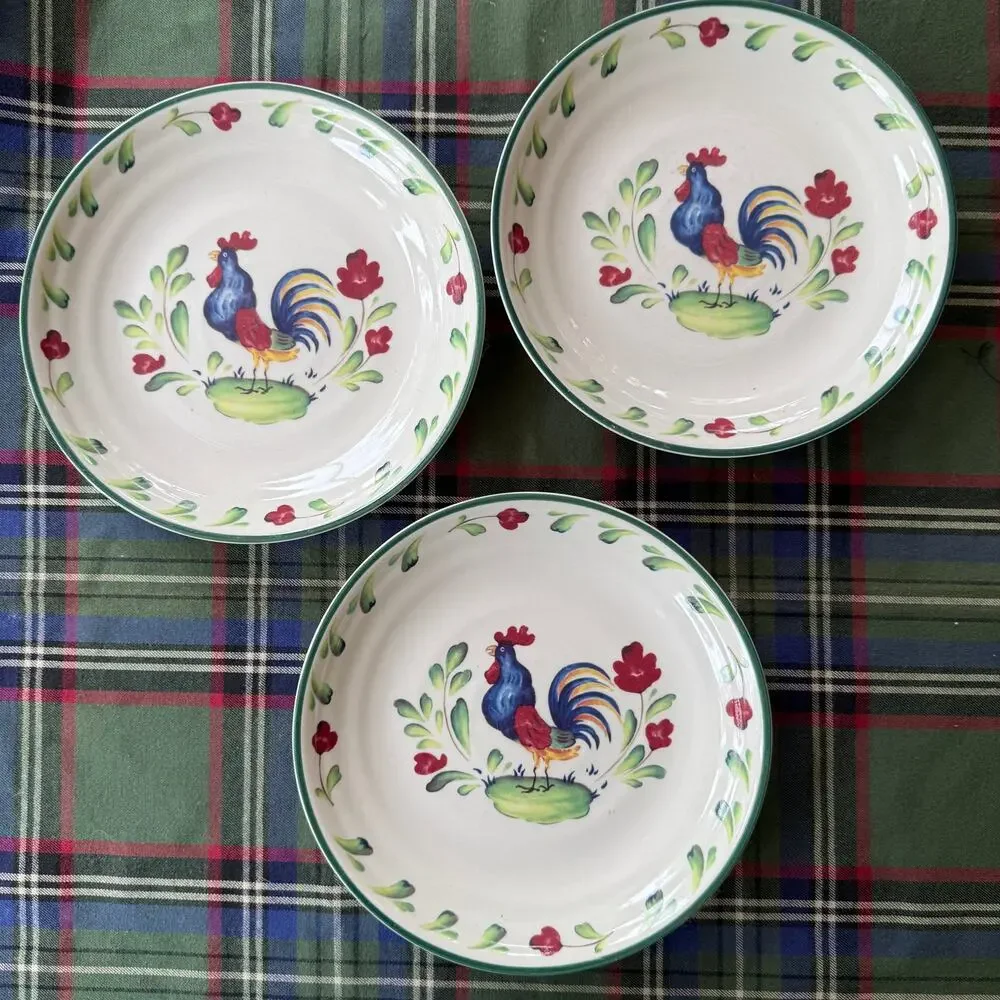 International‎ Tableworks Provence Colorful Rooster 7-3/4